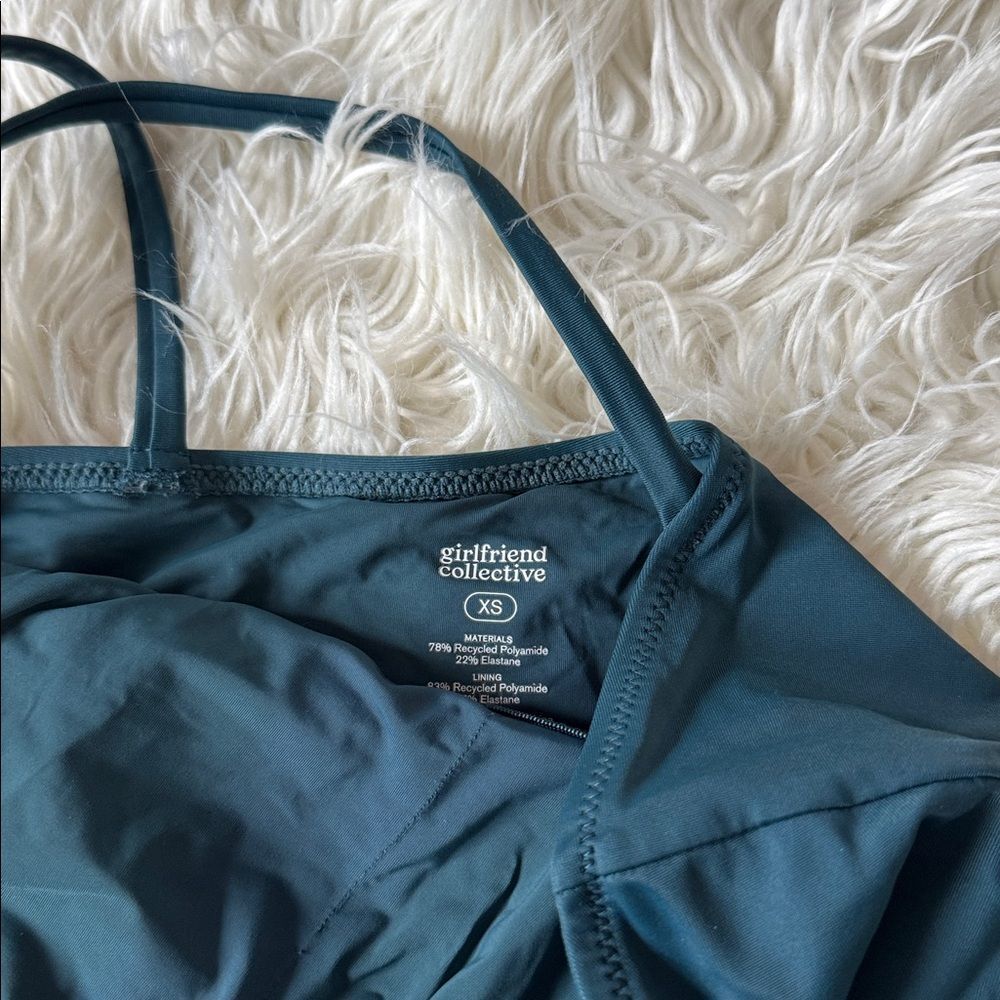 Girlfriend Collective Asymmetrical Split Strap On… - image 5